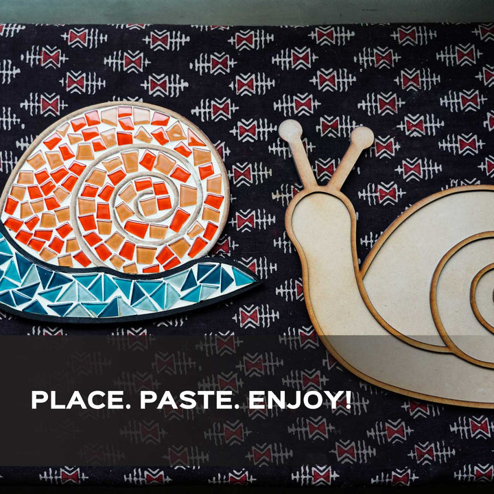 Mosaic Wall Decor - Snail