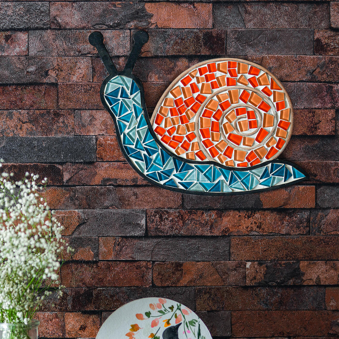 Mosaic Wall Decor - Snail