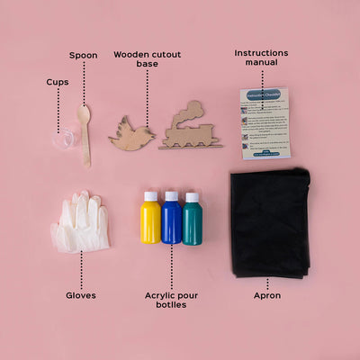 All Inclusive Resin Art Magnets DIY Kit