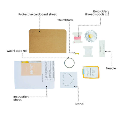 All Inclusive Embroidered Notebook DIY Kit