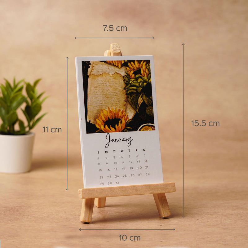 Mini Desk Calendar 2023 Zwende