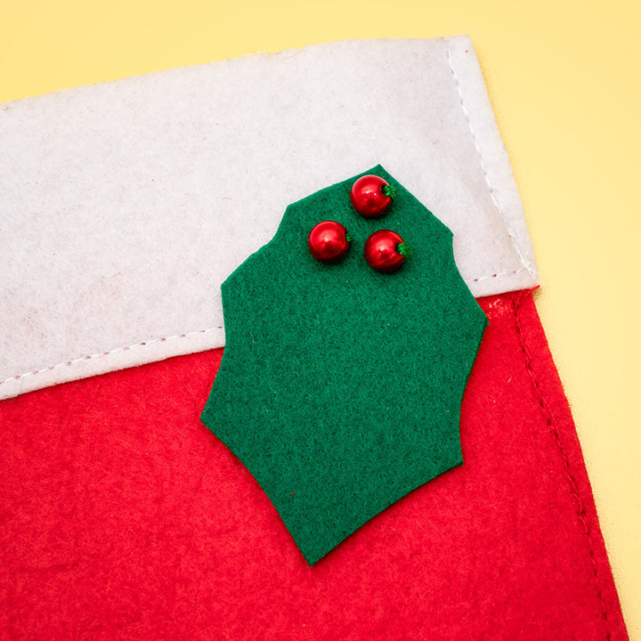 Handmade Upcycled Christmas Felt Pouches Or Multipurpose Holders | Secret Santa Gift Ideas | Set Of 6