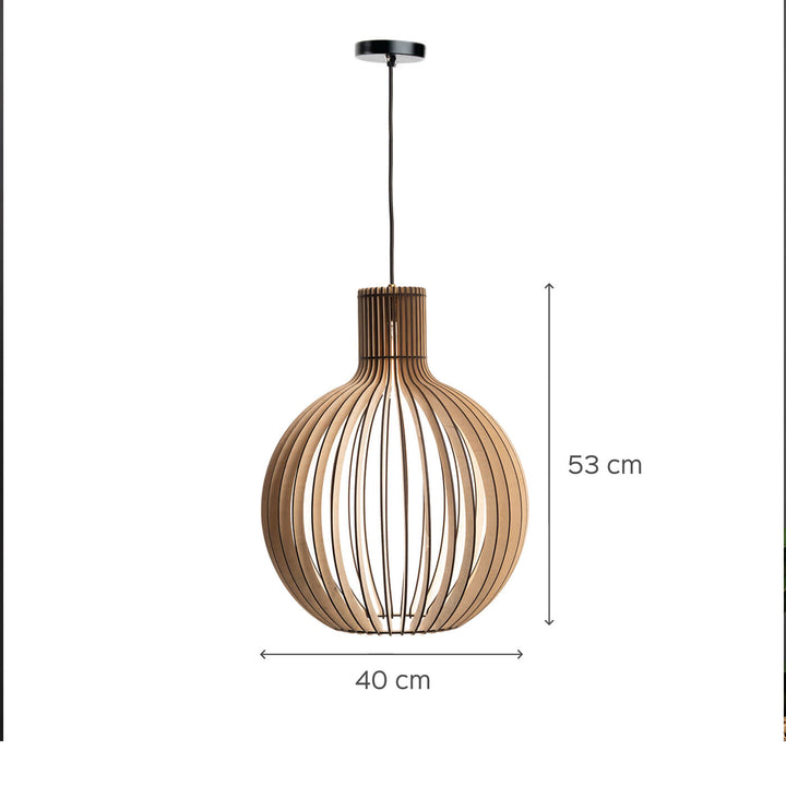 Bongo Birch Wood Lamp