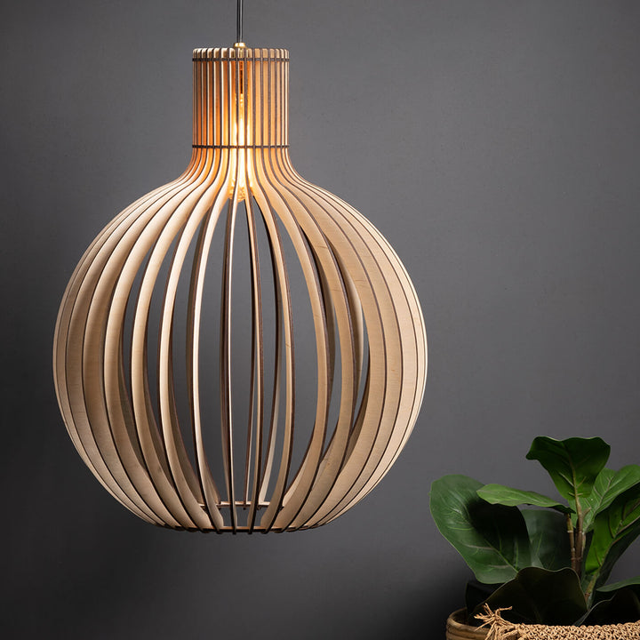 Bongo Birch Wood Lamp