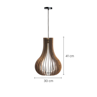 Barua Pine Wood Lamp