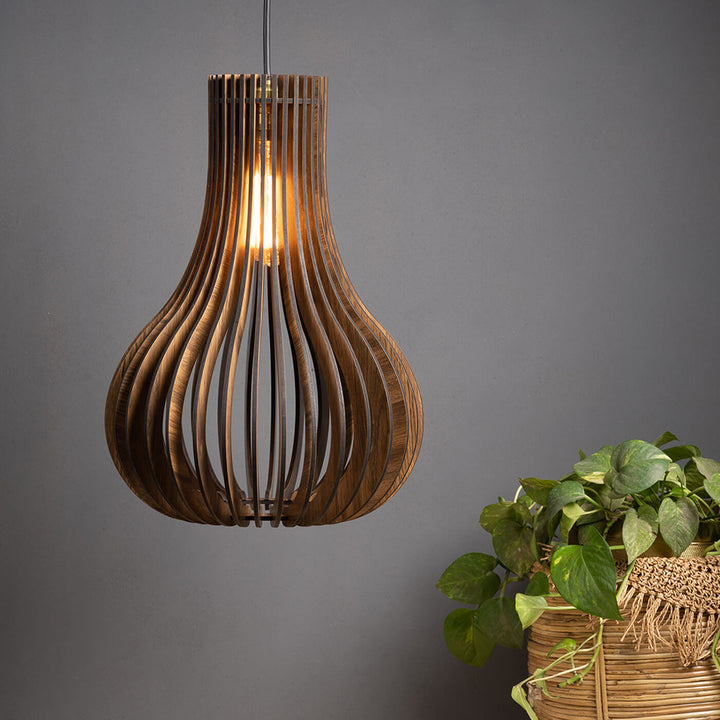 Barua Pine Wood Lamp