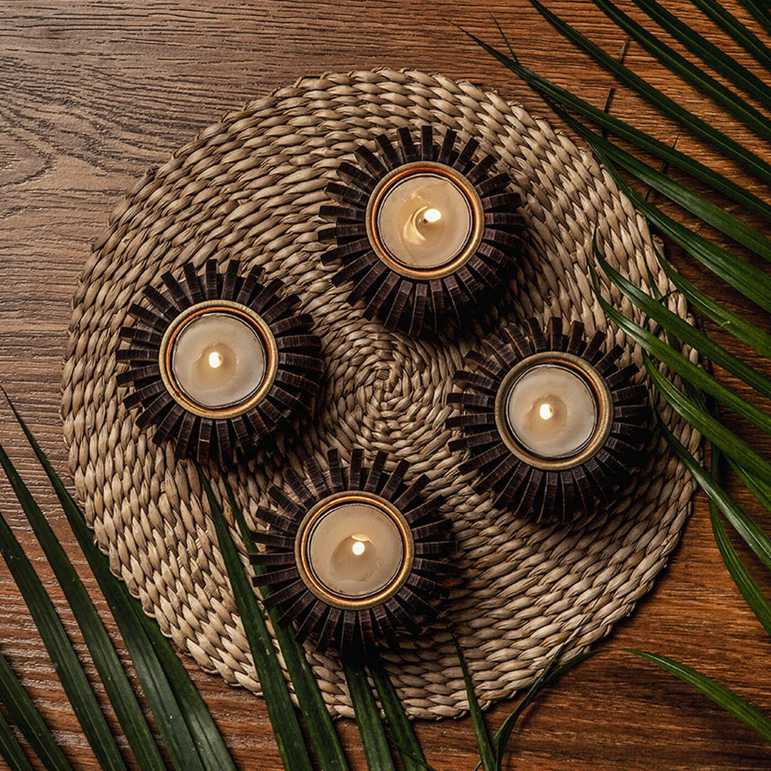 Cerra Tealight Holder| Set Of 4