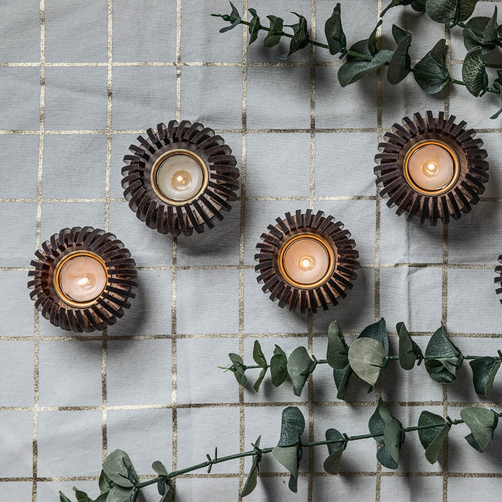 Ciana Tealight Holder| Set Of 2