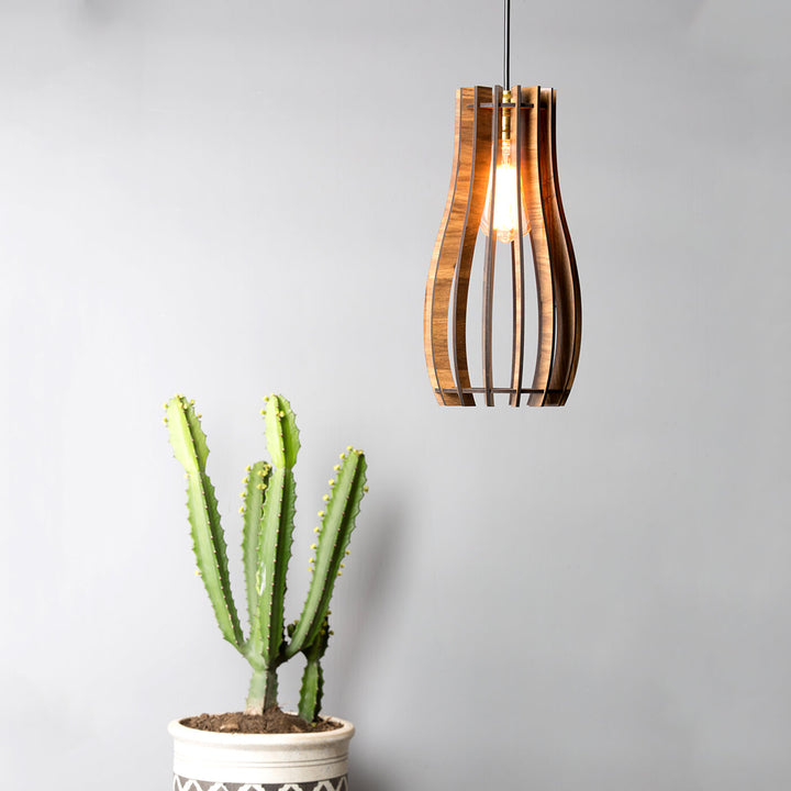 Longline Wooden Lamp