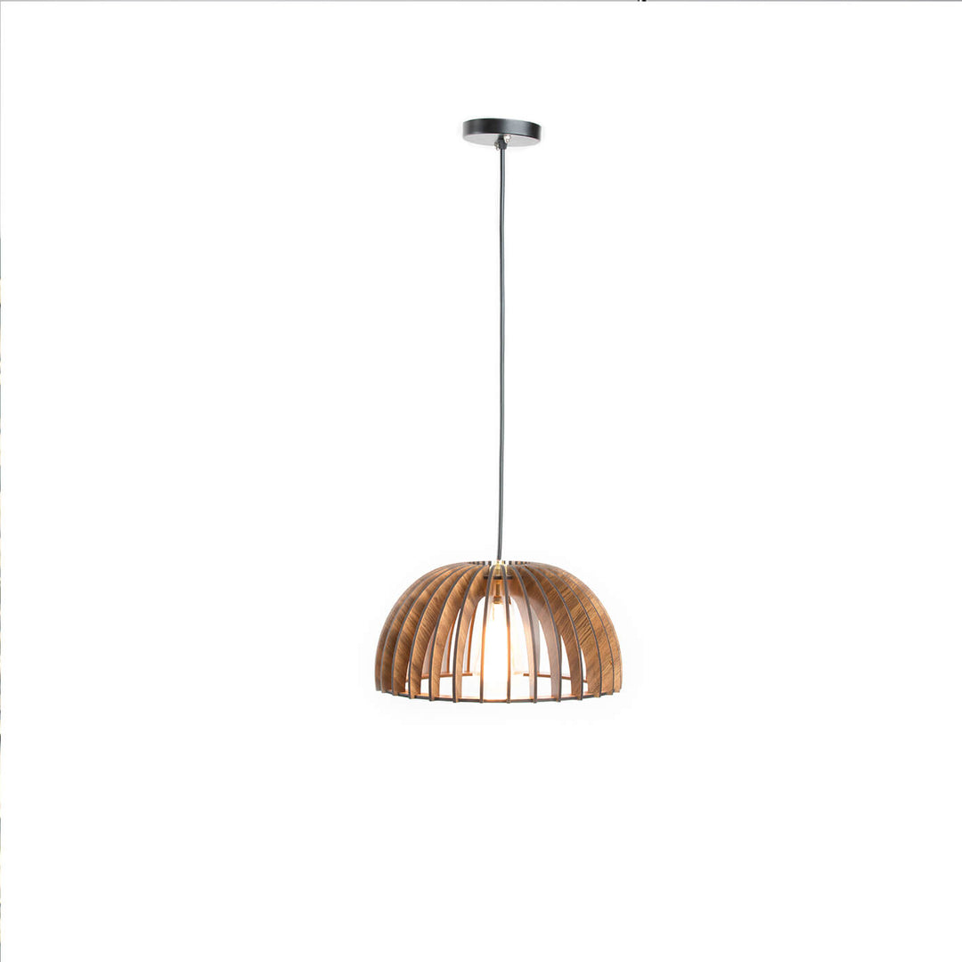 Dome Style Wooden Lamp