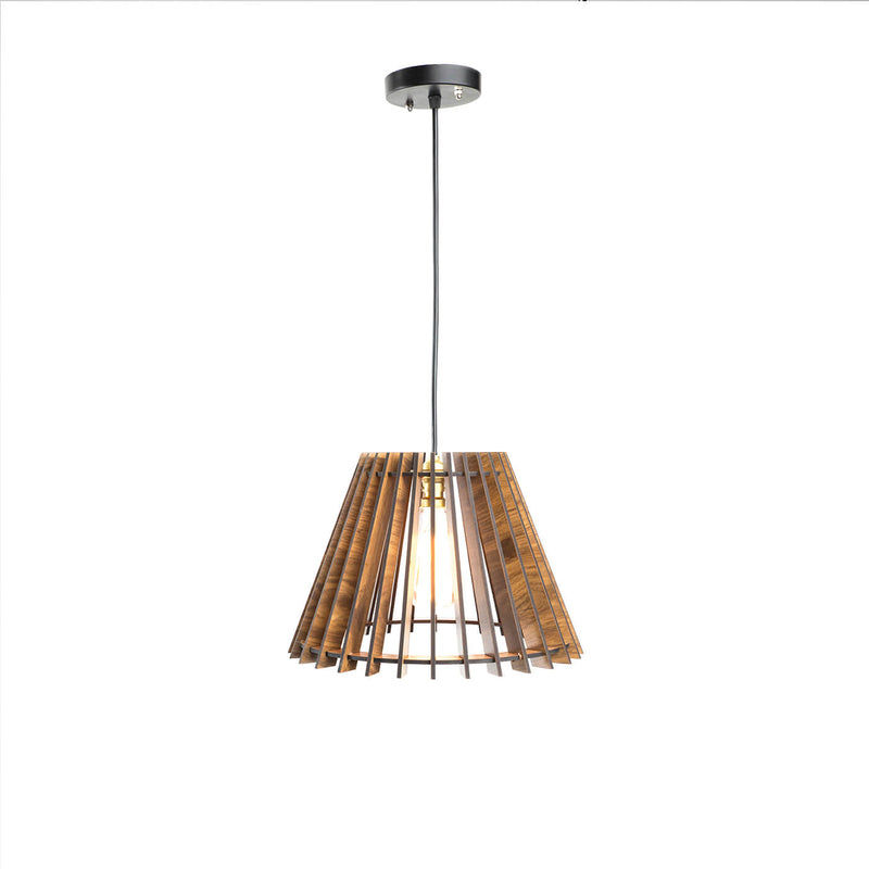 Wooden Shade Pendant Lamp