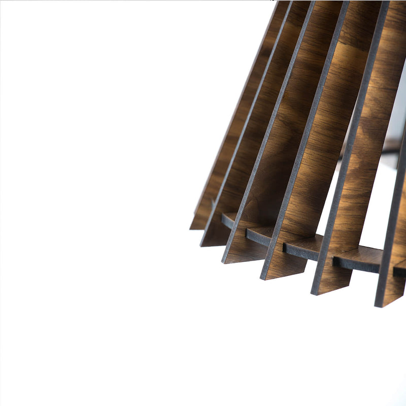 Wooden Shade Pendant Lamp