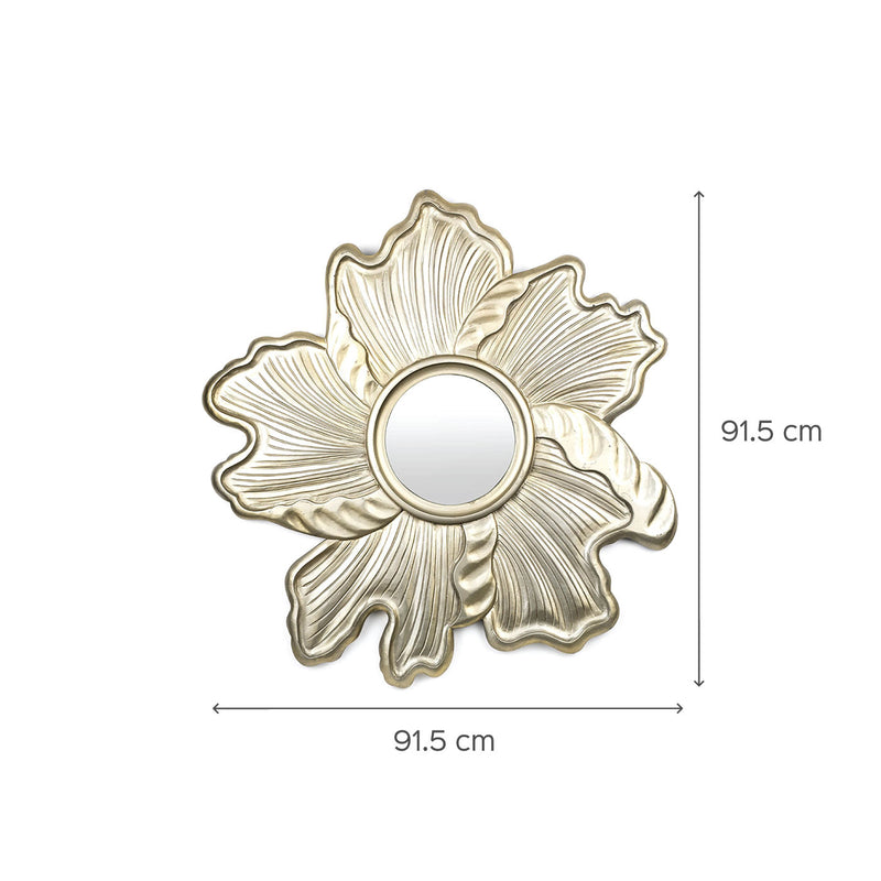 Anemone Wall Mirror - Metallic Finish