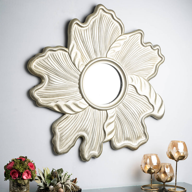 Anemone Wall Mirror - Metallic Finish