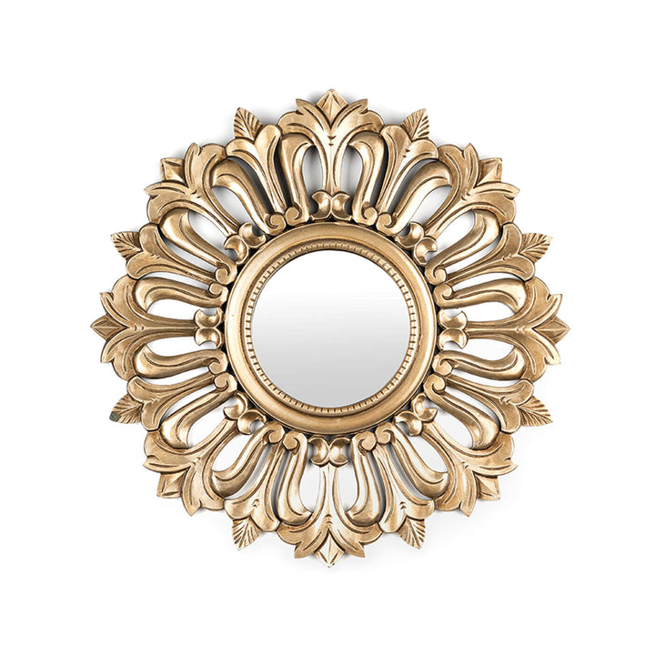 Anais Wall Mirror - Champagne Metallic Finish