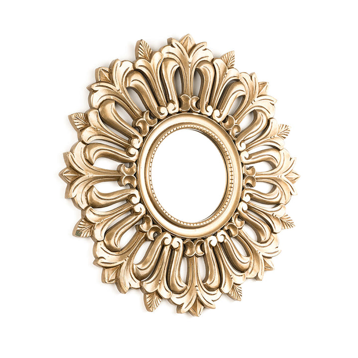 Anais Wall Mirror - Champagne Metallic Finish