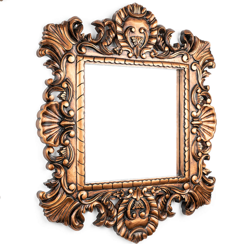 Aster Wall Mirror - Antique Copper