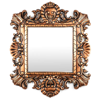 Aster Wall Mirror - Antique Copper