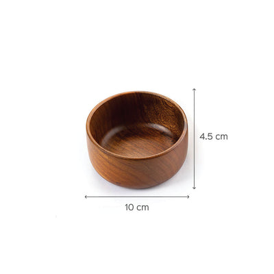 Baro Wooden Bowls - Small Set Of 2