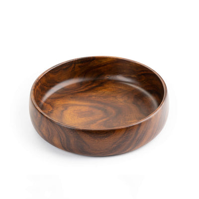 Baro Wooden Bowls - Set Of 1 Large And 4 Small Bowls