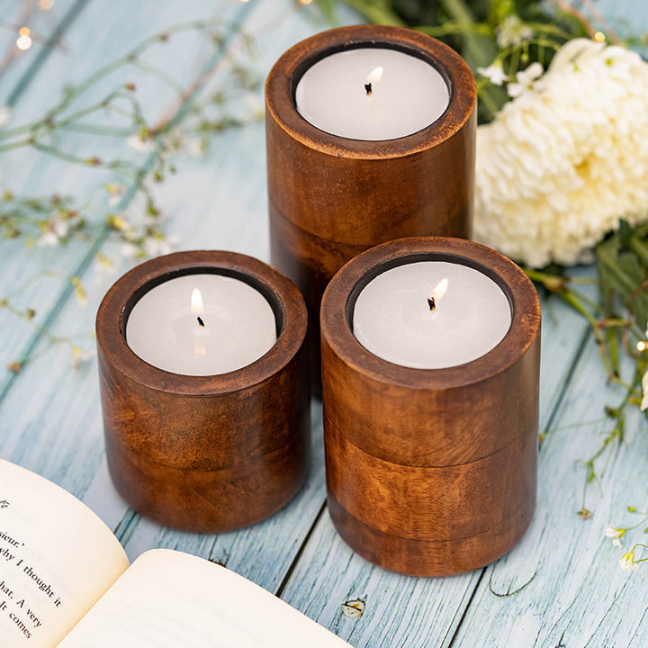 Baya Candle Stands - Set of 3