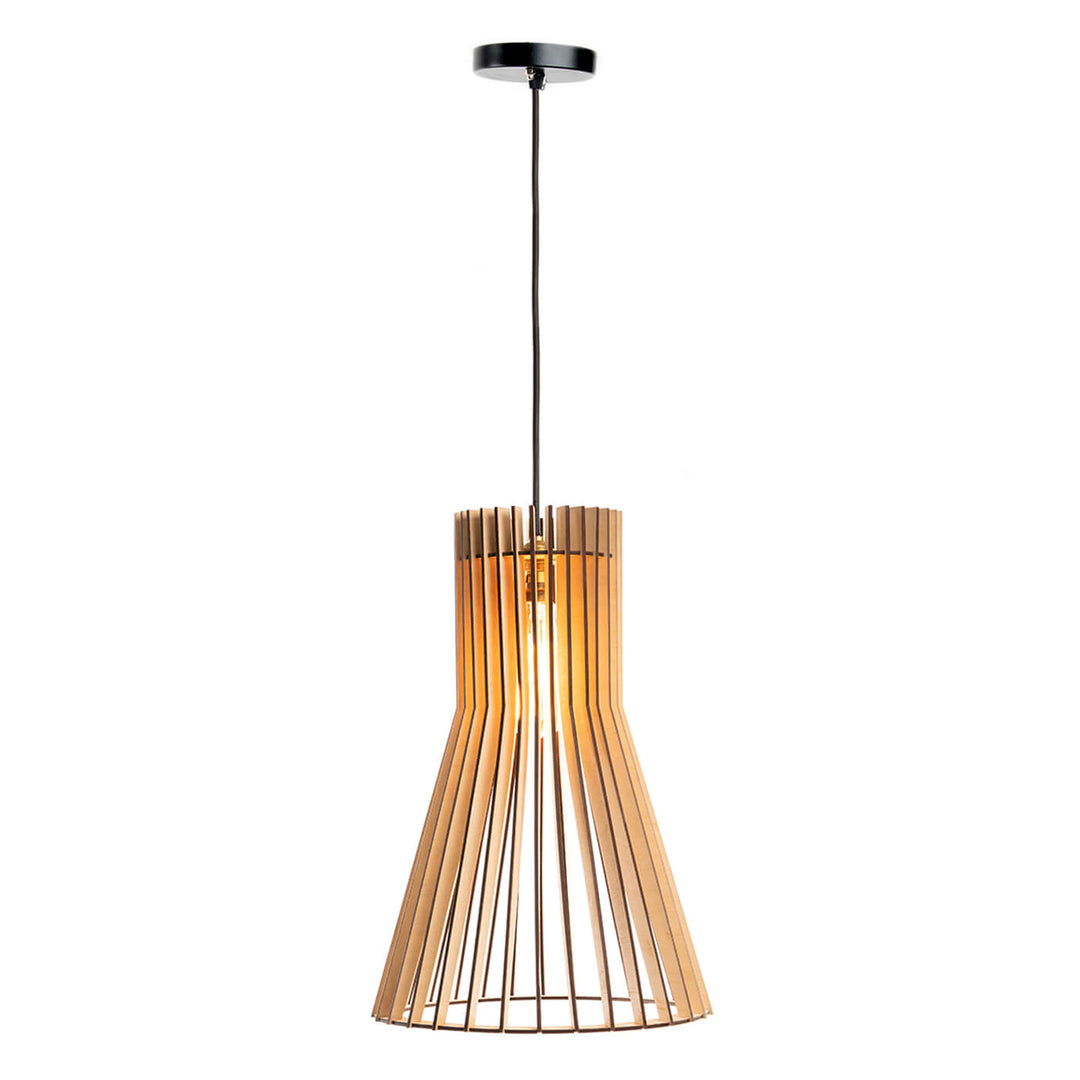 Biana Birch Wood Ceiling Lamp