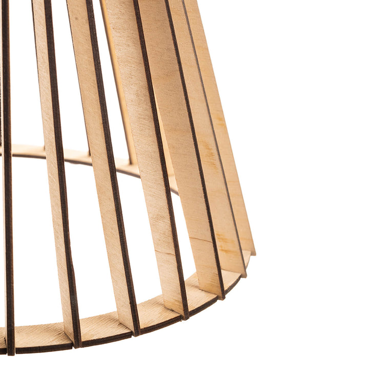 Biana Birch Wood Ceiling Lamp