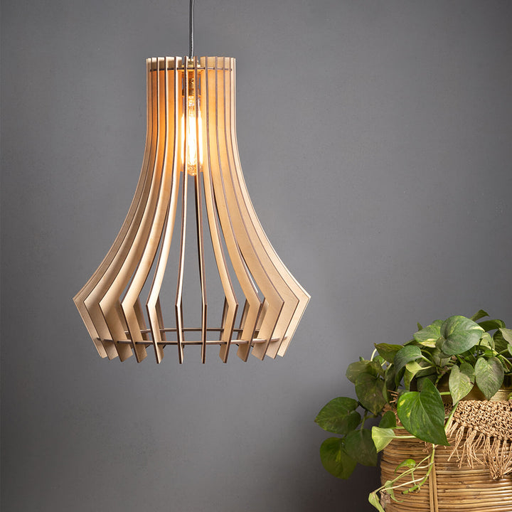 Bohem Birch Wood Pendant Lamp