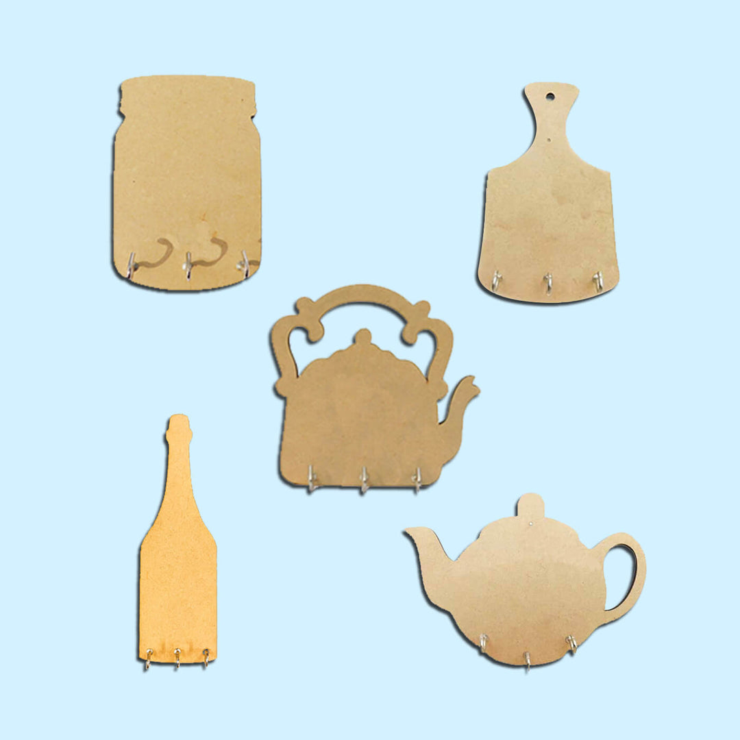 Trial Pack Kitchen Themed Hooks - Pack of 5