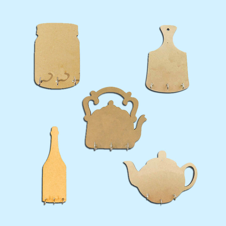 Trial Pack Kitchen Themed Hooks - Pack of 5