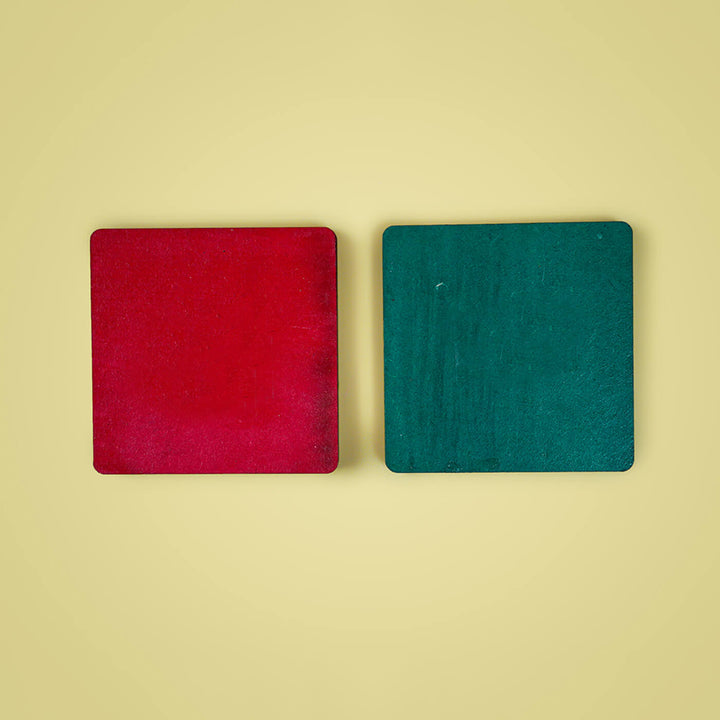 Handpainted MDF Square Tealight Holders