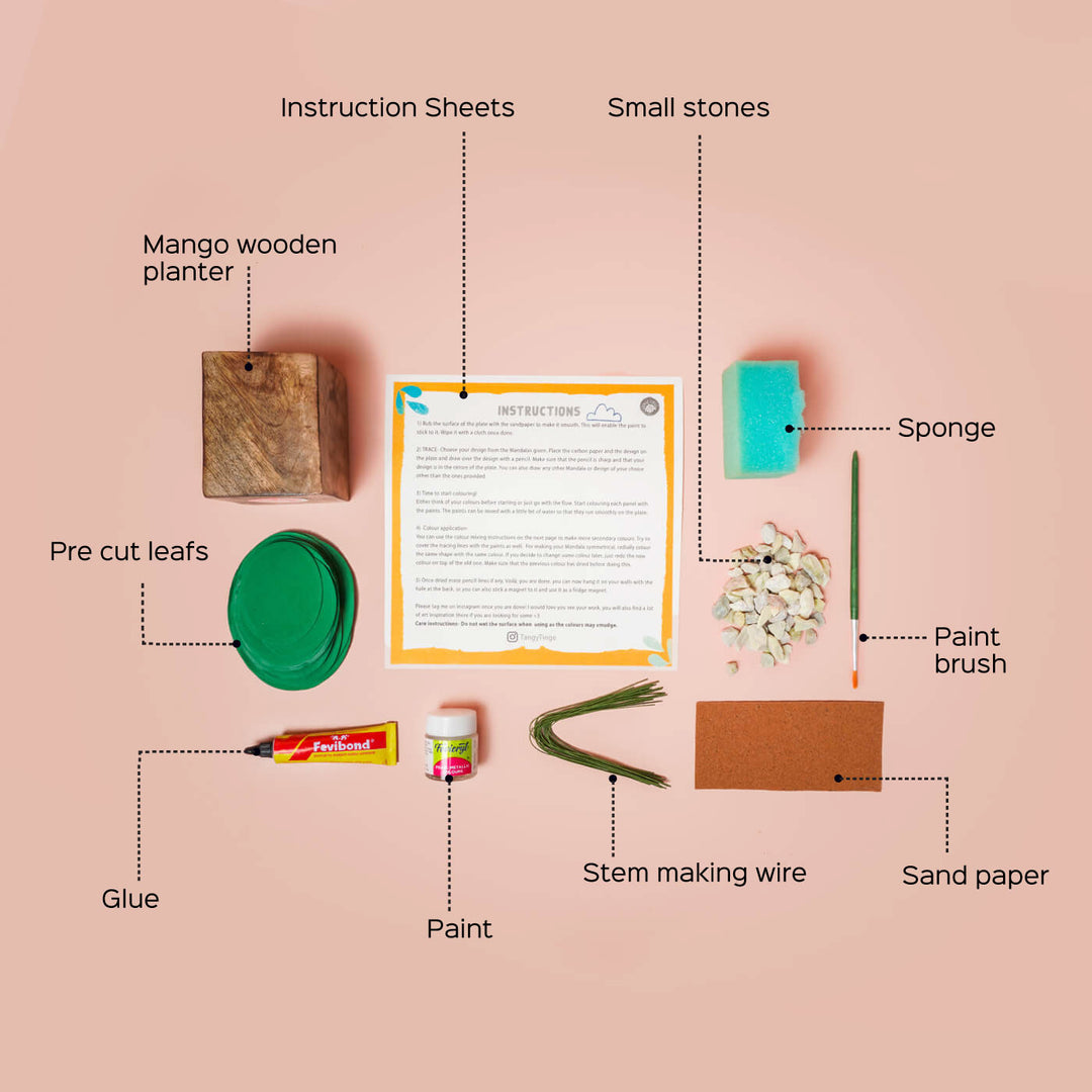 Paper Plant Making DIY Kit