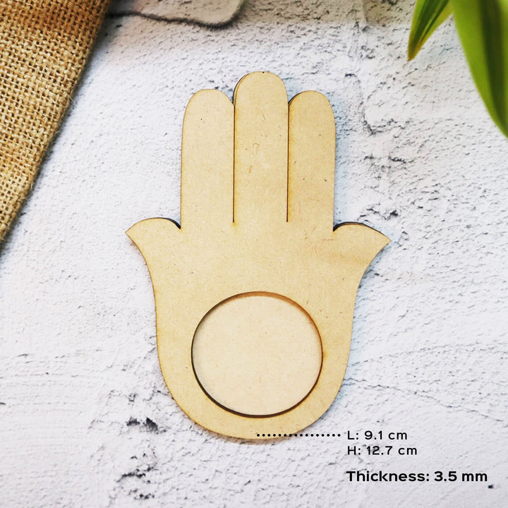 Ready to Paint MDF Humsa Tealight Holder - TI118
