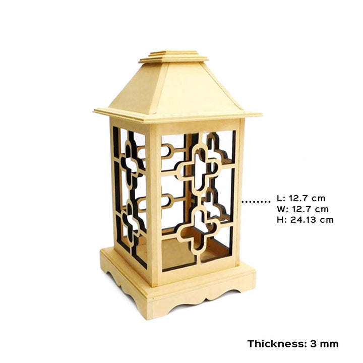 Ready to Paint MDF Victorian Lantern - TI069