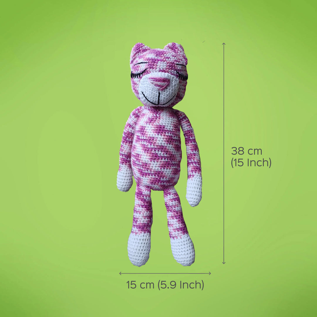 Large Cat Amigurumi Crochet Toy