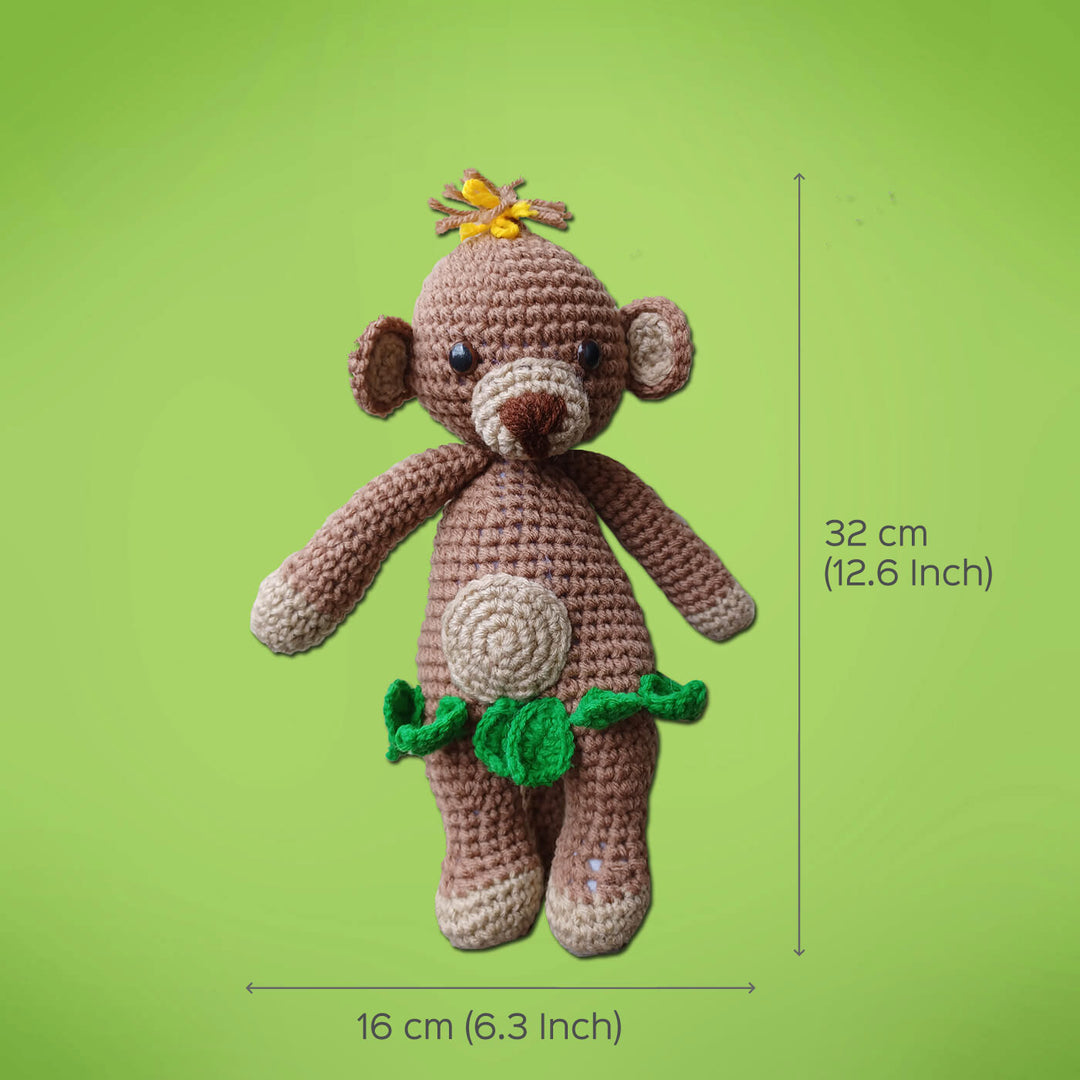 Monkey Amigurumi Crochet Toy