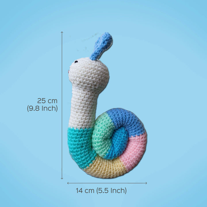 Spiral Snail Amigurumi Crochet Toy