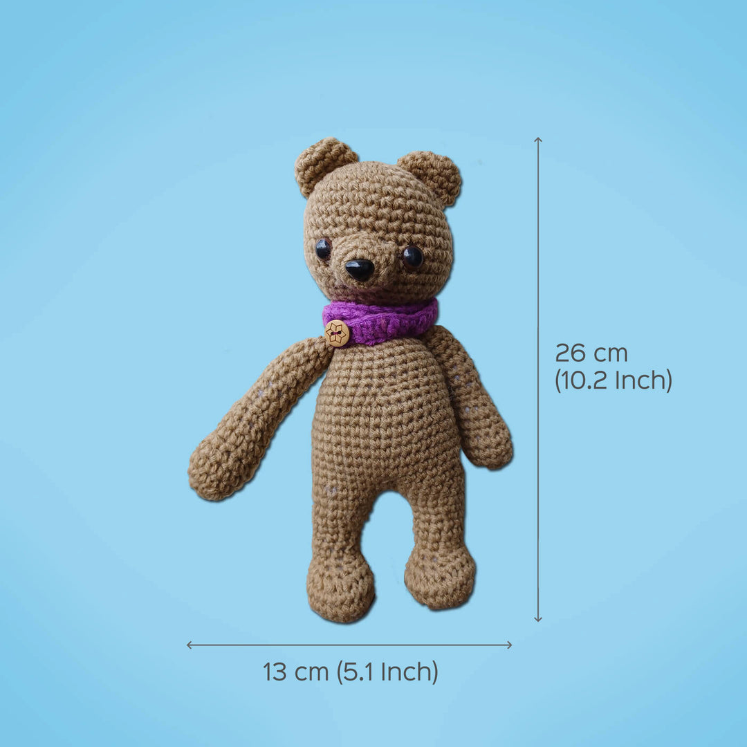 Teddy Amigurumi Crochet Toy