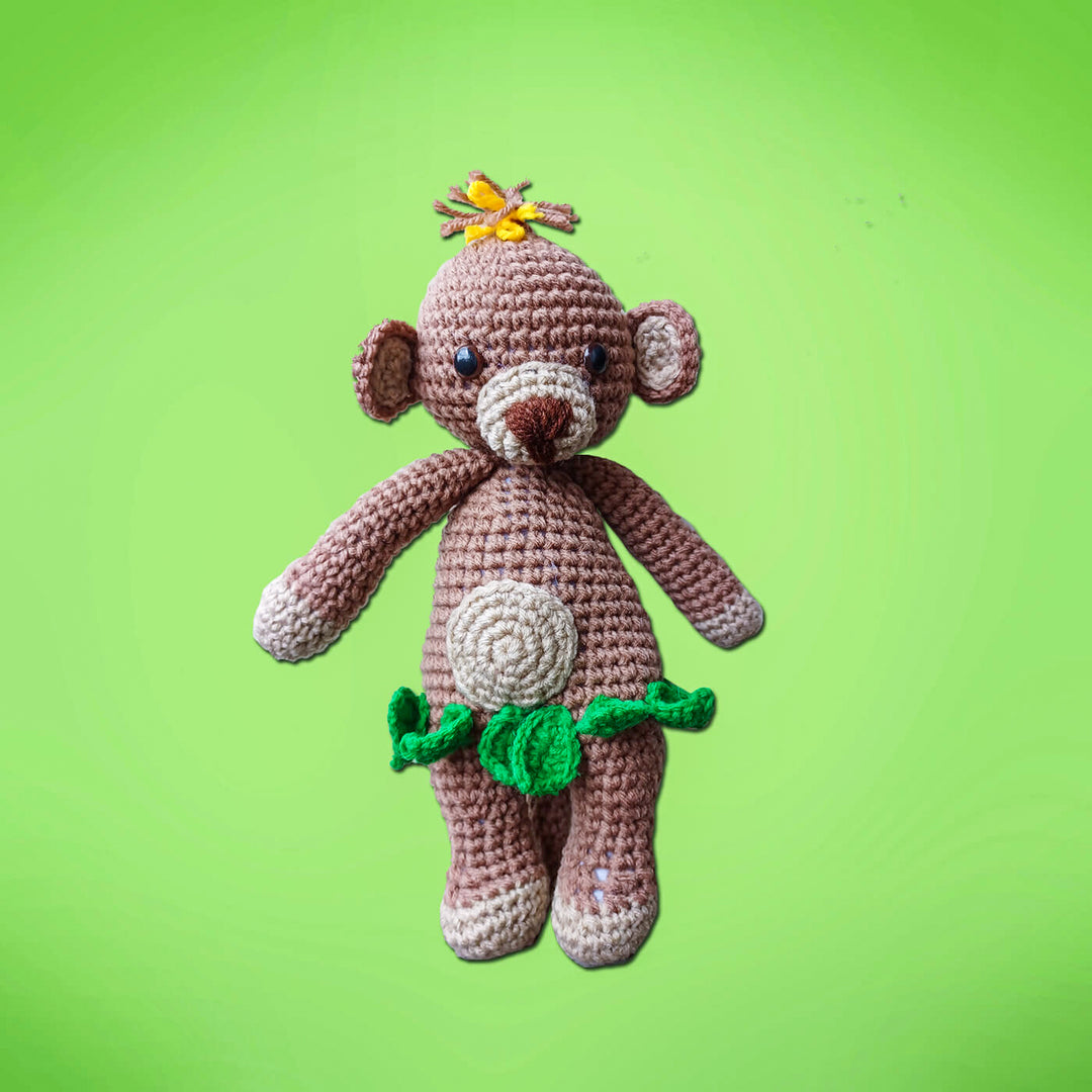 Monkey Amigurumi Crochet Toy