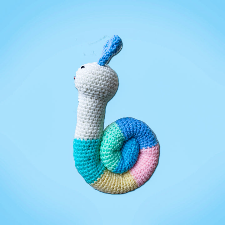 Spiral Snail Amigurumi Crochet Toy