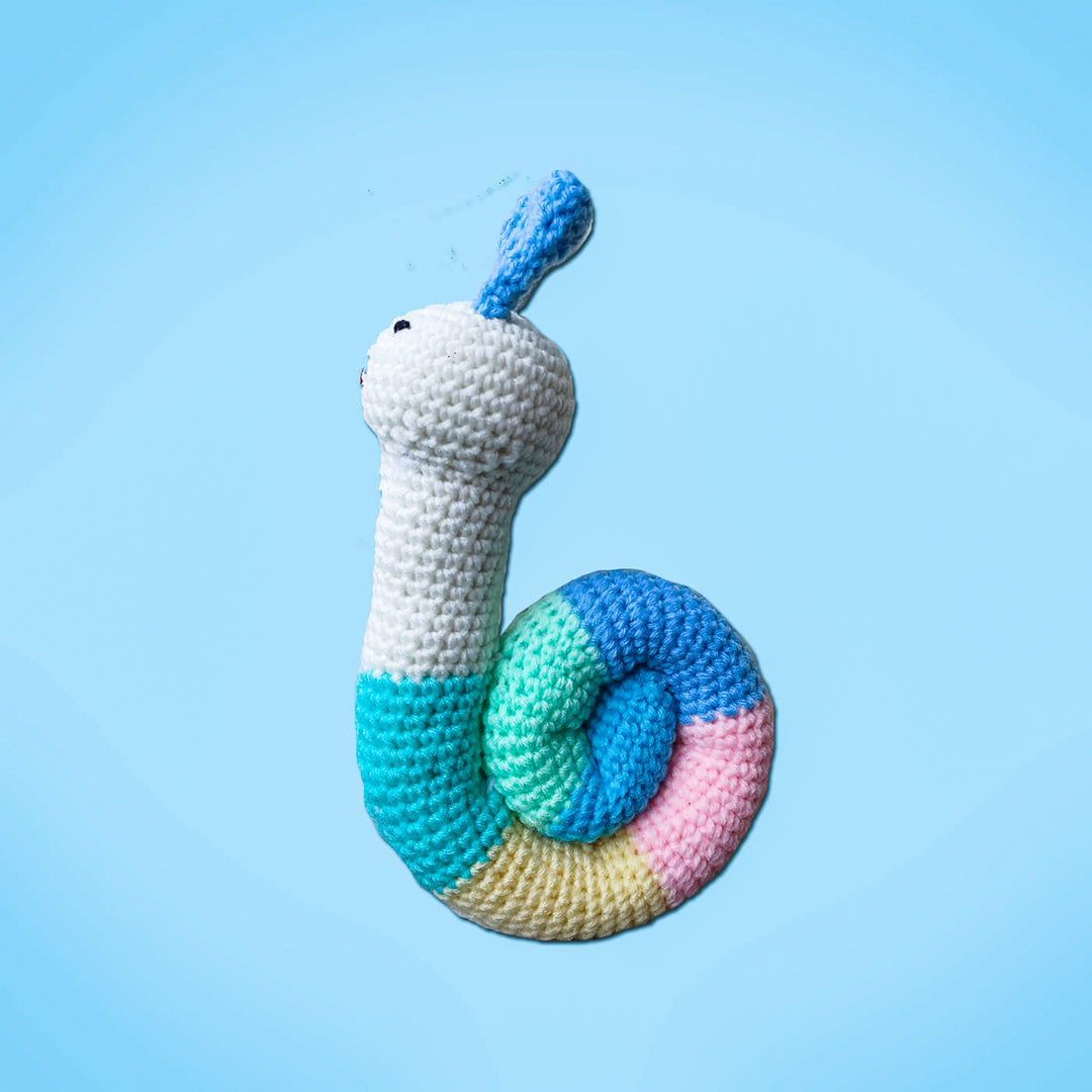 Spiral Snail Amigurumi Crochet Toy