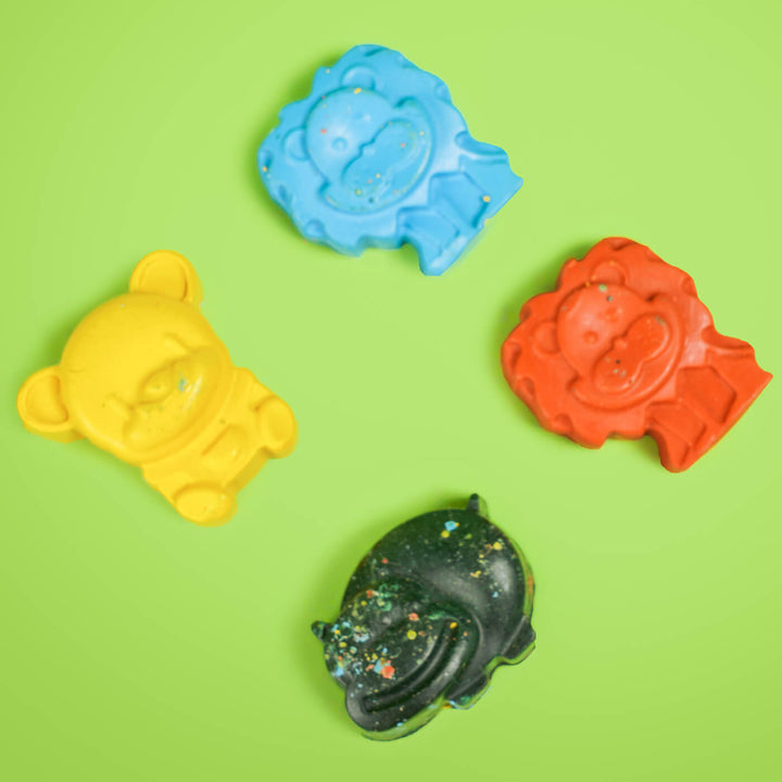 Wax Crayons for Kids - Animals - Zwende
