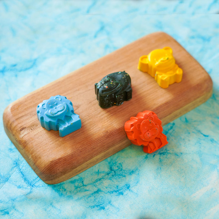 Wax Crayons for Kids - Animals - Zwende
