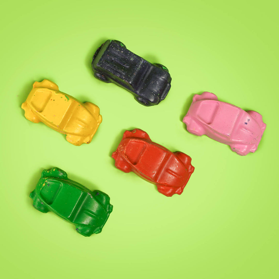 Wax Crayons for Kids - Cars