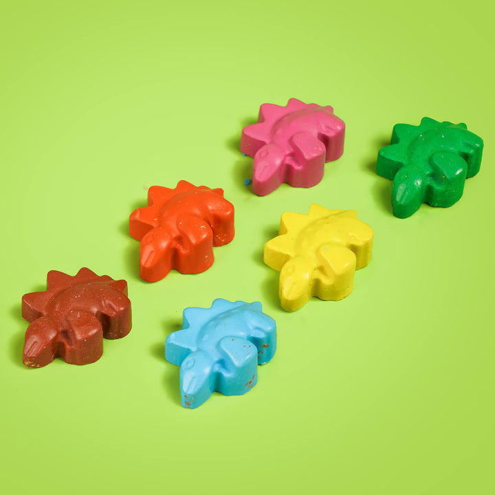 Wax Crayons for Kids - Dinos
