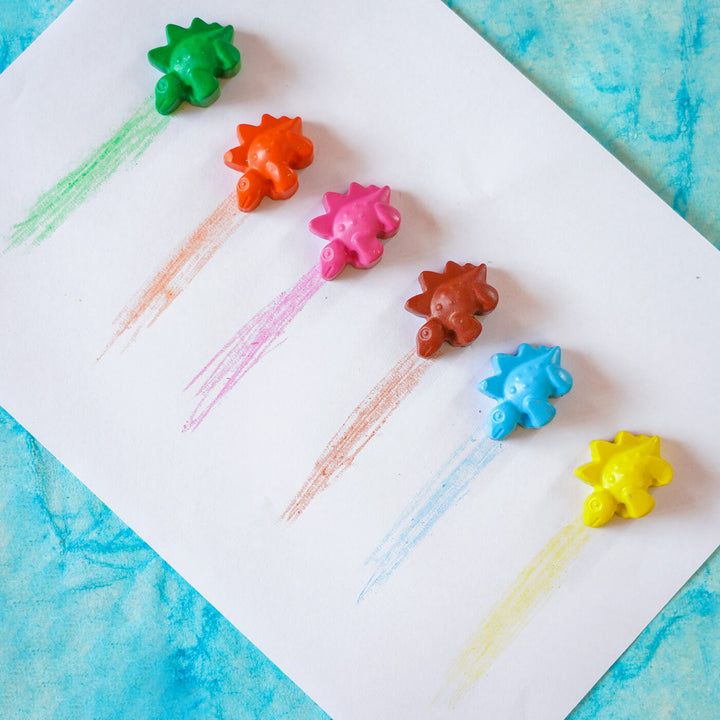 Wax Crayons for Kids - Dinos - Zwende