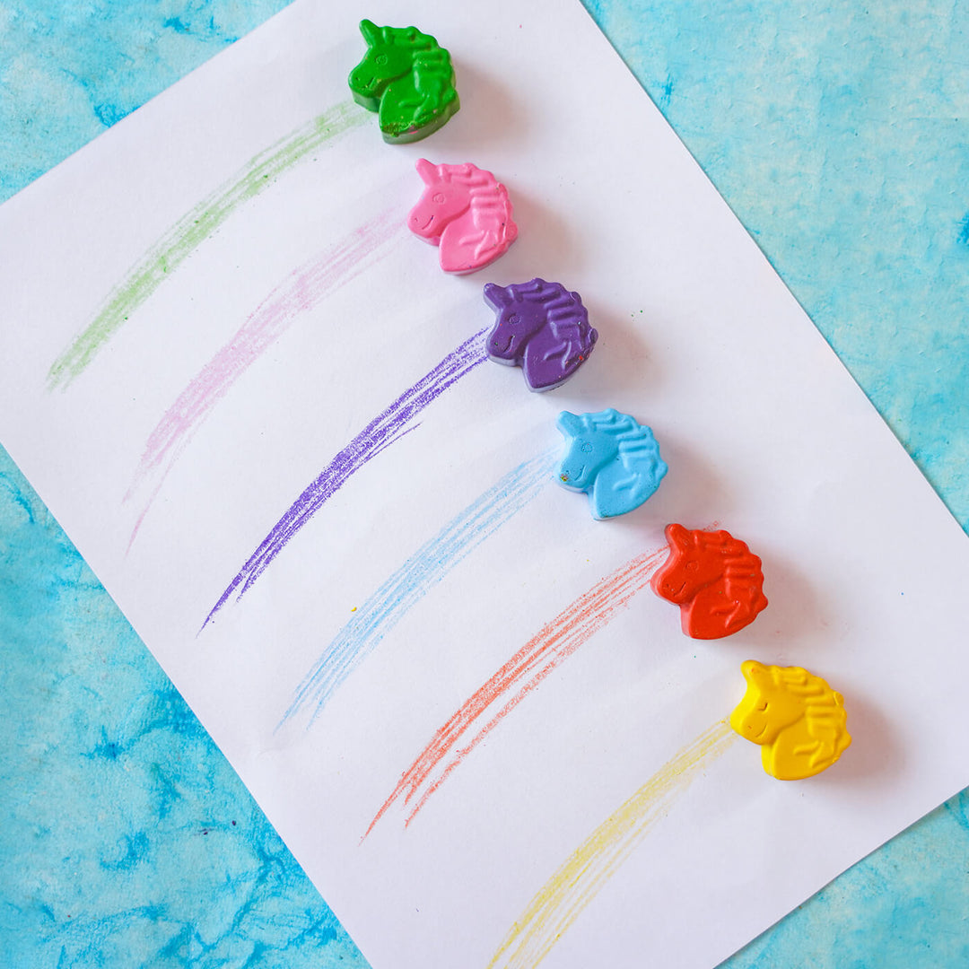 Wax Crayons for Kids - Unicorn