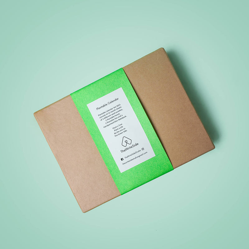 Plantable Stationery Gift Box With Calendar - 2023