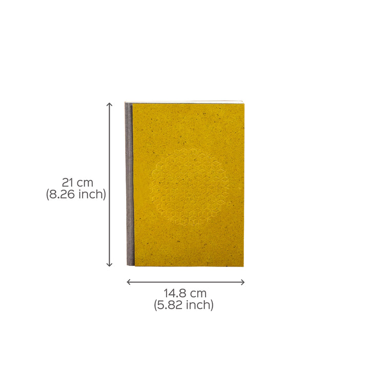 Tiled Grid Eco-friendly Personalized Notebook| 96 Pages, A5