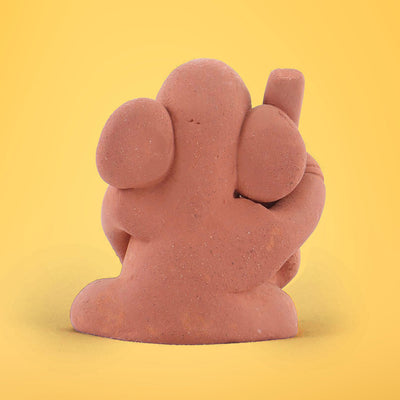 Handmade Terracotta Ganesh with Sitar
